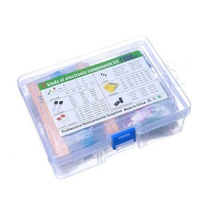 Caja de Componentes con 1400/1500 Piezas, 6-7 Tipos de Componentes, Kit de Paquete de Componentes, Diodos Emisores de Luz, Cerámica, Componentes Electrónicos - Product Image 5
