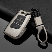 Nouvelle coque de protection pour clé de voiture en TPU souple pour VW Volkswagen Passat B8 Tiguan Magotan Golf pour Skoda Kodiaq Superb A7