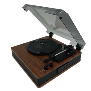 Vente flash : tourne-disque tout-en-un avec lecture et enregistrement BT, FM, USB, SD - Product Image 6