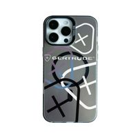 Coque Fashion Vrunk Gertrude IMD Rigide PC Magnétique Antichoc pour iPhone 16 15 14 13 Pro Max Plus