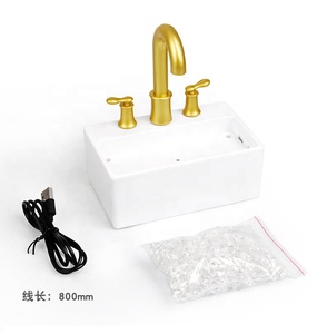Nouvelle fontaine d'eau décorative <span class=keywords><strong>de</strong></span> table miniature alimentée par USB, design <span class=keywords><strong>de</strong></span> <span class=keywords><strong>robinet</strong></span> relaxant, décoration <span class=keywords><strong>de</strong></span> fontaine d'eau d'intérieur - Product Image 5