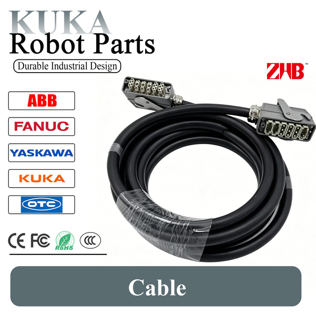 Kuka C2 System Power Cable 00-182-577 7 Meters High Tensile Industrial Robot Main Power Wiring Harness Anti Bending Durable