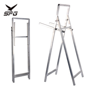 Support de cible en métal pour tir à l'arc SPG Support en acier inoxydable composé arc classique étagères de chasse échelle de but support de jeu extérieur - Product Image 1