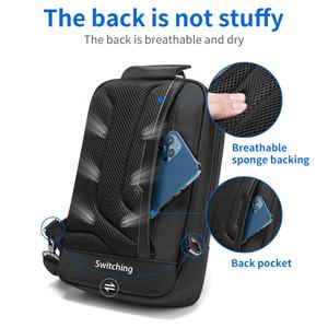 <span class=keywords><strong>Sac</strong></span> à bandoulière imprimé camouflage pour hommes, besace d'extérieur, de poitrine, à la mode, nouvelle collection, 2020 - Product Image 4