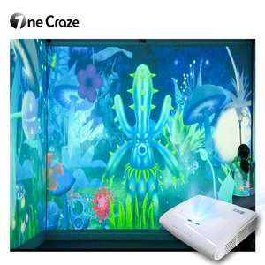Panneau interactif mural de projection tactile multifonctionnel, affichage de jeux éducatifs pour les écoles, les restaurants et les lieux pour enfants - Product Image 5