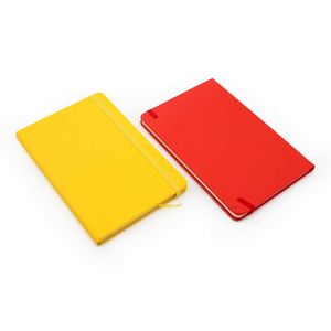 Low MOQ Custom <b>Notebook</b> Wholesale Promotional A5 Dotted <b>Lined</b> Grid Inner Page PU Leather Hardcover <b>Notebooks</b> With Logo - Product Image 4