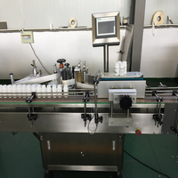 JIANFENG prix d'usine automatique en plastique bouteille en verre eau boisson rétractable manchon extensible PET bouteille ligne d'étiquetage