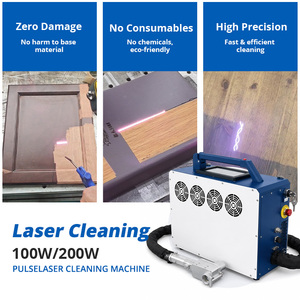 Portable Pulse <b>Laser</b> <b>Cleaning</b> <b>Machine</b> for Wood Furniture Restoration Non Contact Zero Damage Precise Selective <b>Cleaning</b> System - Product Image 4