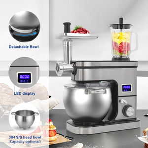 Personalización del comerciante Electrodomésticos <span class=keywords><strong>de</strong></span> <span class=keywords><strong>cocina</strong></span> para el hogar <span class=keywords><strong>Robot</strong></span> <span class=keywords><strong>Cocina</strong></span> 8L 10L SUS304 Tazón Máquinas para pasteles Soporte eléctrico Mezcladores <span class=keywords><strong>de</strong></span> alimentos - Product Image 6
