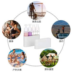 Travel Skin Care Set 200ML100ML Portable Toiletries Storage Bottles For Body Care - Product Image 2