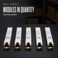 Émetteur-récepteur à fibre optique Skylynn SFP avec port RJ45 à détection automatique 1 Gbit/s pour les réseaux FTTX