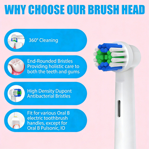 Têtes <span class=keywords><strong>de</strong></span> rechange personnalisées pour <span class=keywords><strong>brosse</strong></span> à dents HX6018/07, tête <span class=keywords><strong>de</strong></span> <span class=keywords><strong>brosse</strong></span> <span class=keywords><strong>de</strong></span> rechange standard - Product Image 6