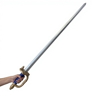 Épée de cosplay en mousse PU haute densité durable de 107 cm (42,13 po) – Arme souple, sûre et légère pour scène et <span class=keywords><strong>film</strong></span> – Jouet, accessoire, service OEM personnalisé - Product Image 3
