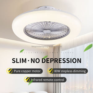 <span class=keywords><strong>Ventilador</strong></span> de <span class=keywords><strong>Techo</strong></span> Moderno Plateado de 5 Aspas de ABS con Luz LED, Control Remoto, Compatible con Tuya, <span class=keywords><strong>Alexa</strong></span> y Google App, <span class=keywords><strong>Ventilador</strong></span> Inteligente para Dormitorio - Product Image 5