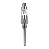Sonda de Temperatura RTD PT100, Sensor de Platino, Precisión Industrial, Medición de Líquidos Químicos y Alimentos