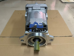 Nouvelle pompe à engrenages pour chargeuse-pelleteuse sur chenilles XPower WA600-3 WA600-3LK, pièce 705-53-31020, noire, garantie 6 mois - Product Image 3