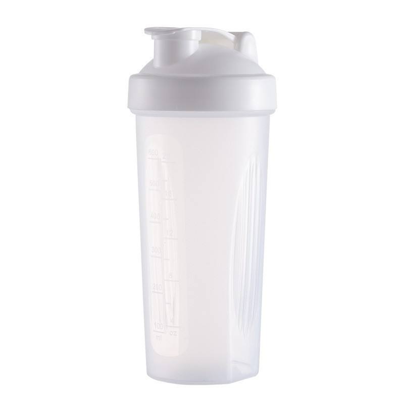 600ML PP Shaker Bottle-White