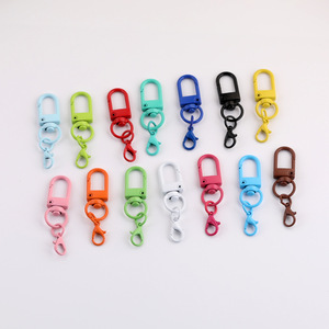 Colgantes de aleación de zinc coloridos para joyería DIY, llaveros, accesorios para bolsos, colgantes de moda unisex - Product Image 1