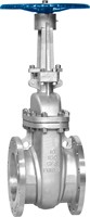 Vanne à opercule DN25 en acier inoxydable CF8 avec joint d'étanchéité en acier inoxydable SS316, norme ANSI B16.5