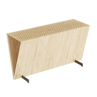 Console de style nordique minimaliste en bois massif pour la maison, le salon, le couloir, l'entrée