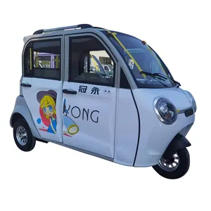2024 new model advanced safe mini fully enclosed electric household tricycle mobility car