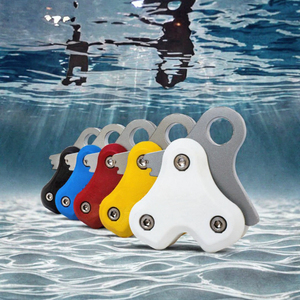 Système de traction en aluminium pour la plongée en apnée, rétracteur de corde, poulie de plongée pour la pêche sous-marine, équipement de sauvetage - Product Image 3