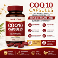 Capsules de Coenzyme Q10 pour une Peau Éclatante – Complément Antioxydant Quotidien à Formule Pure – Capsules Vital