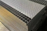 Grille de drainage composite en acier métallique de haute qualité, couvercle de tranchée de drainage en treillis d'acier composite