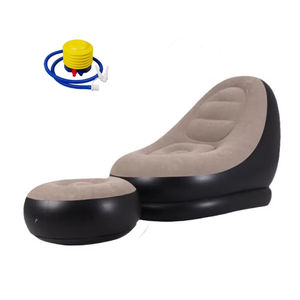Modern Chic şişme fasulye torbası için koltuk takımı katlanabilir salonlar kapalı açık oturma odası yatak odası seyahat piknik plaj kullanımı için - Product Image 2