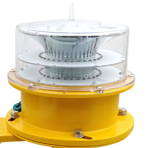 Luz de Obstrucción de Aviación Solar de Intensidad Media Tipo AB Estándar FAA, Luz Doble para Torre - Product Image 4