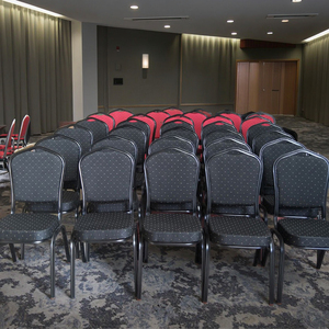 Sillas de Banquete Apilables Doradas de Alta Calidad al por Mayor, Sillas de Tela Tapizadas en PU para Hoteles, Bodas y Fiestas - Product Image 2