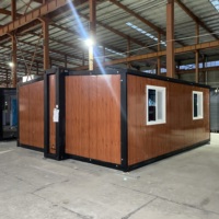 Villa Préfabriquée Modulaire Pliable et Mobile de Luxe 20FT 30FT 40FT – Maison Conteneur Extensible Prête à l'emploi – Mini-Maison Préfabriquée