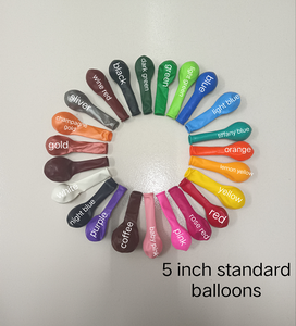 Offre Spéciale mini taille 5 pouces multicolore perle standard macaron <span class=keywords><strong>pastel</strong></span> rétro vintage couleur latex ballons métalliques globos - Product Image 6