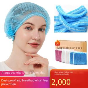 Disposable Dust-proof Breathable Beauty Salon Headgear Female Hair Net Woven Mesh Cap <strong>Chef's</strong> <strong>Hat</strong> for Casual Direct Factory - Product Image 3