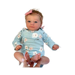 Muñeca Reborn de Vinilo Hecha a Mano de 19 Pulgadas, Premium, con Tacto Real, Simulación, Juguete con Fragancia Suave, Alto Rendimiento, Muñeca Recién Nacida - Product Image 4