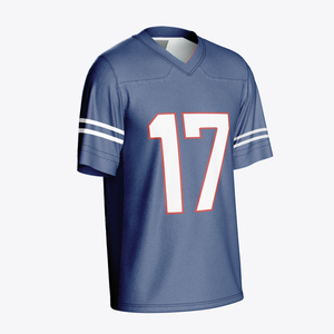 アメリカンラグビーシャツ新デザインカスタマイズクラブ用アメリカンフットボールジャージー半袖 - Product Image 3