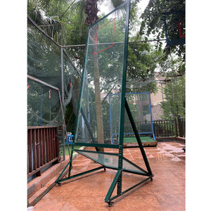 Red de rebote para voleibol, tamaño estándar, acero al carbono, verde, equipo de entrenamiento para práctica de voleibol - Product Image 1