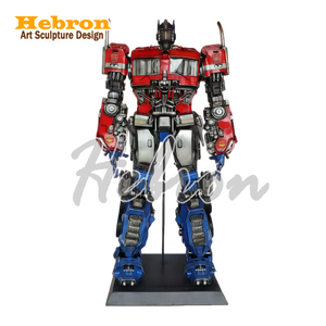Disfraz de <span class=keywords><strong>Optimus</strong></span> Prime Personalizado con Casco 3D, Armadura y Zancos, Unisex para Adultos, Cosplay, Personaje de Película, Actuación en Eventos - Product Image 1
