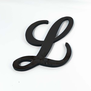 <span class=keywords><strong>Lettere</strong></span> Cursive in Acrilico Oro, Argento e Nero per Decorazione Casa, Adesivi con <span class=keywords><strong>Lettere</strong></span> Inglesi in Vendita Diretta e Cross-border - Product Image 5