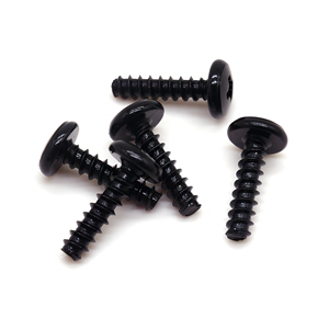 Tornillo Autorroscante de Cabeza Plana Grande Personalizado, Fijador de Acero al Carbono, Múltiples Tamaños, Superficie de Óxido Negro - Product Image 1