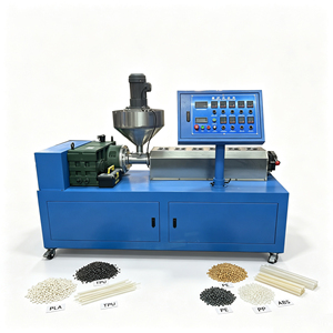 Desktop Lab Single Screw Extruder, Mini Plastic Single Screw Extrusion Machine for Polymer Filament Sheet Profile Forming R&D - Product Image 1
