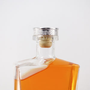 Buena calidad Precio <span class=keywords><strong>barato</strong></span> Rectángulo cuadrado Super Flint Vacío claro <span class=keywords><strong>Vodka</strong></span> Whisky Tequila Botellas de vidrio 500ml 750ml - Product Image 4