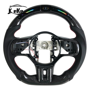 Volant en fibre de carbone LED personnalisé pour Mitsubishi Lancer Evolution X 2008-2015 - Product Image 1