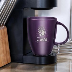 Mug en céramique Rico Industries NCAA 18 oz, gravé au laser, résistant, avec le logo de Duke et James Madison - Café/Thé - Product Image 2