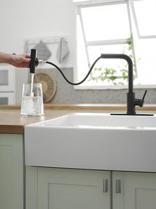Одноручный кухонный кран из нержавеющей стали - Product Image 5