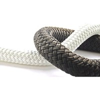 Cordage de navigation en nylon double tressé, ligne d'amarrage marine, ligne d'ancrage, amortisseur de chocs pour yacht, bateau, avec œillets personnalisés