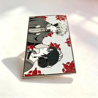 Épinglette en métal émaillé personnalisée, design personnalisé, paillettes rouges, logo personnalisé, cadeau souvenir, épinglette en émail doux personnalisée