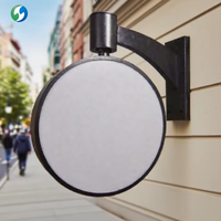 Letrero Luminoso LED Acrílico de Doble Cara, Personalizable, Resistente, de Alta Visibilidad, Impermeable, para Exteriores