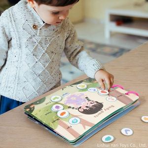 Libro de Actividades Sensoriales Educativas para Niños y Niñas con Autismo, 10 Temas, Diseño Vibrante, Aprendizaje para la Vida Diaria, para Niños Pequeños de 3 a 6 Años - Product Image 5