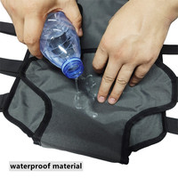 Siège rehausseur en U portable et durable pour tout-petits, pour table à manger et voyage, amovible, lavable et réglable, chaise haute pour bébé